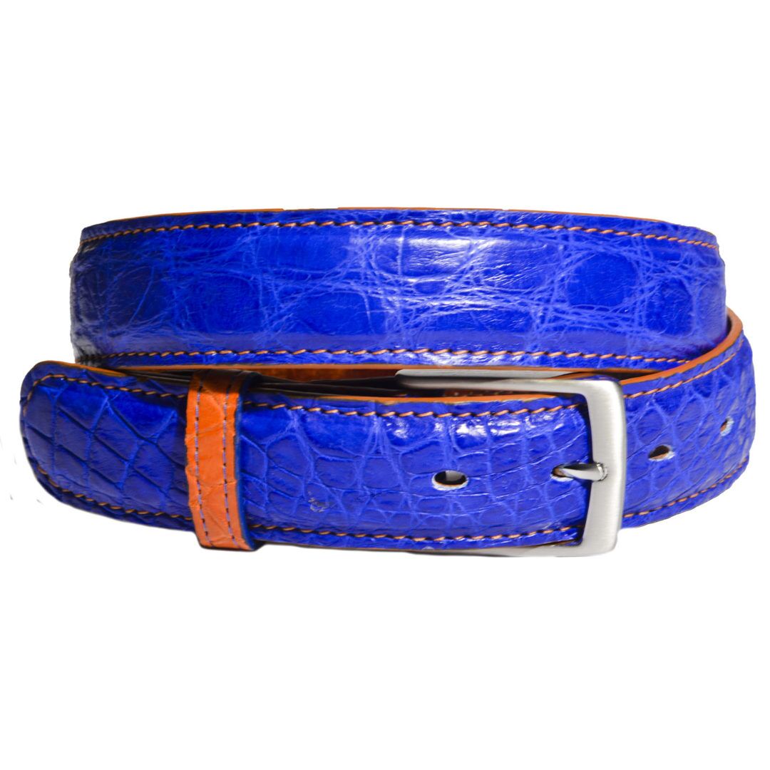 Alligator Belt in Gainesville Blue - Image 5