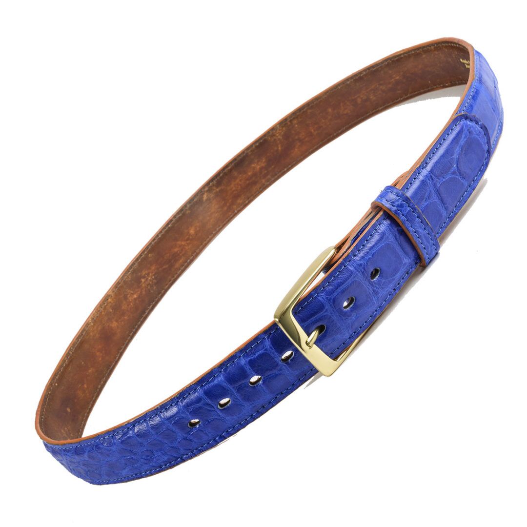 Alligator Belt in Gainesville Blue - Image 2
