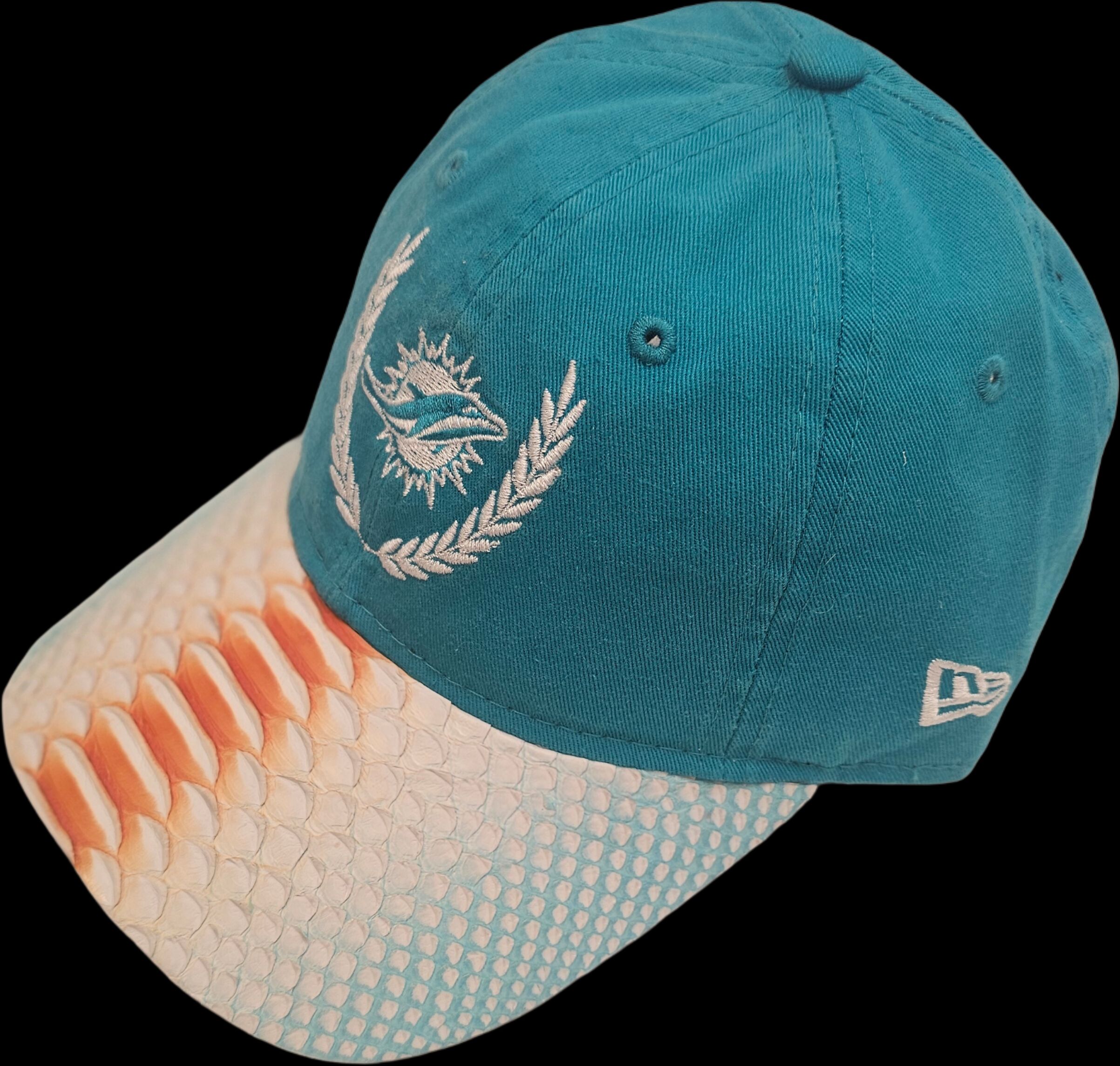 New Era Python Ladies Aqua Embellished Miami Camo 33056 - Image 3