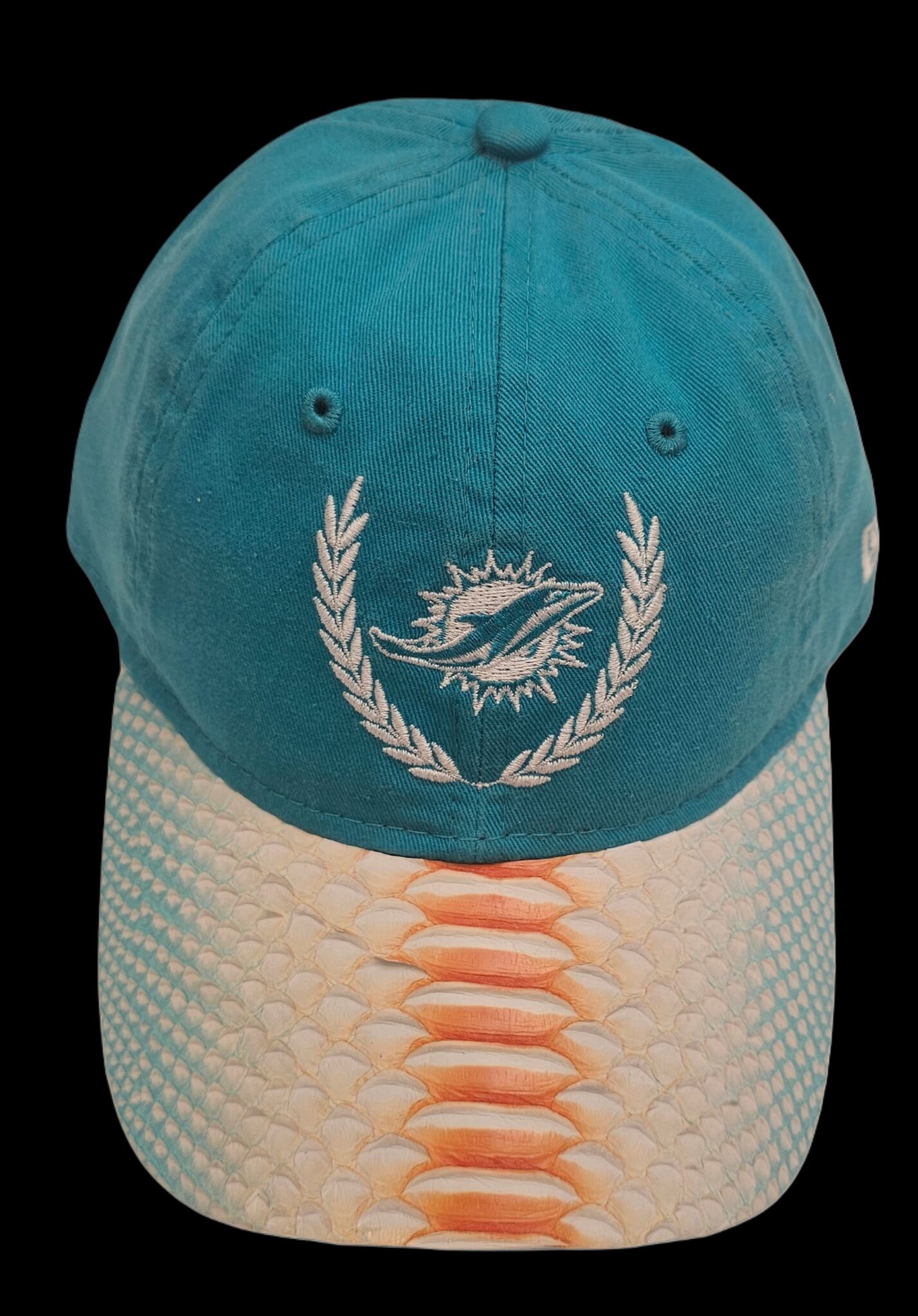 New Era Python Ladies Aqua Embellished Miami Camo 33056 - Image 2