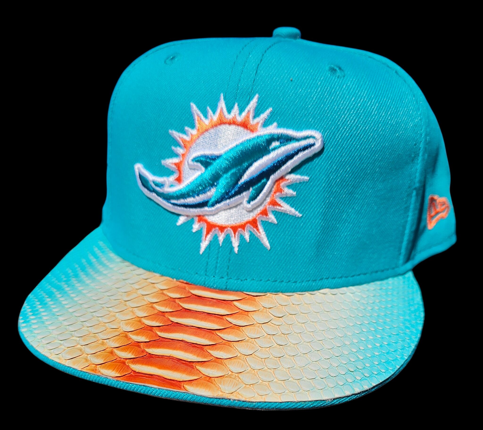 New Era Python 59 FIFTY FITTED / AQUA Cap - Image 2