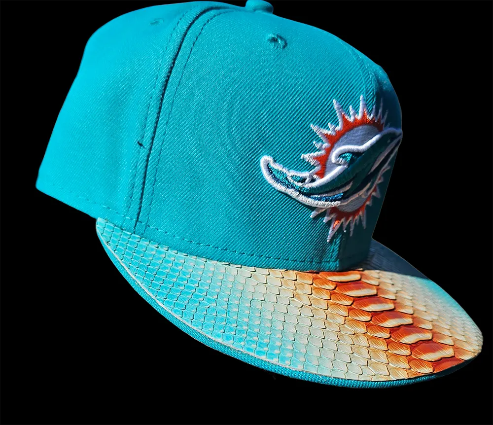 New Era Python 59 FIFTY FITTED / AQUA Cap - Image 4