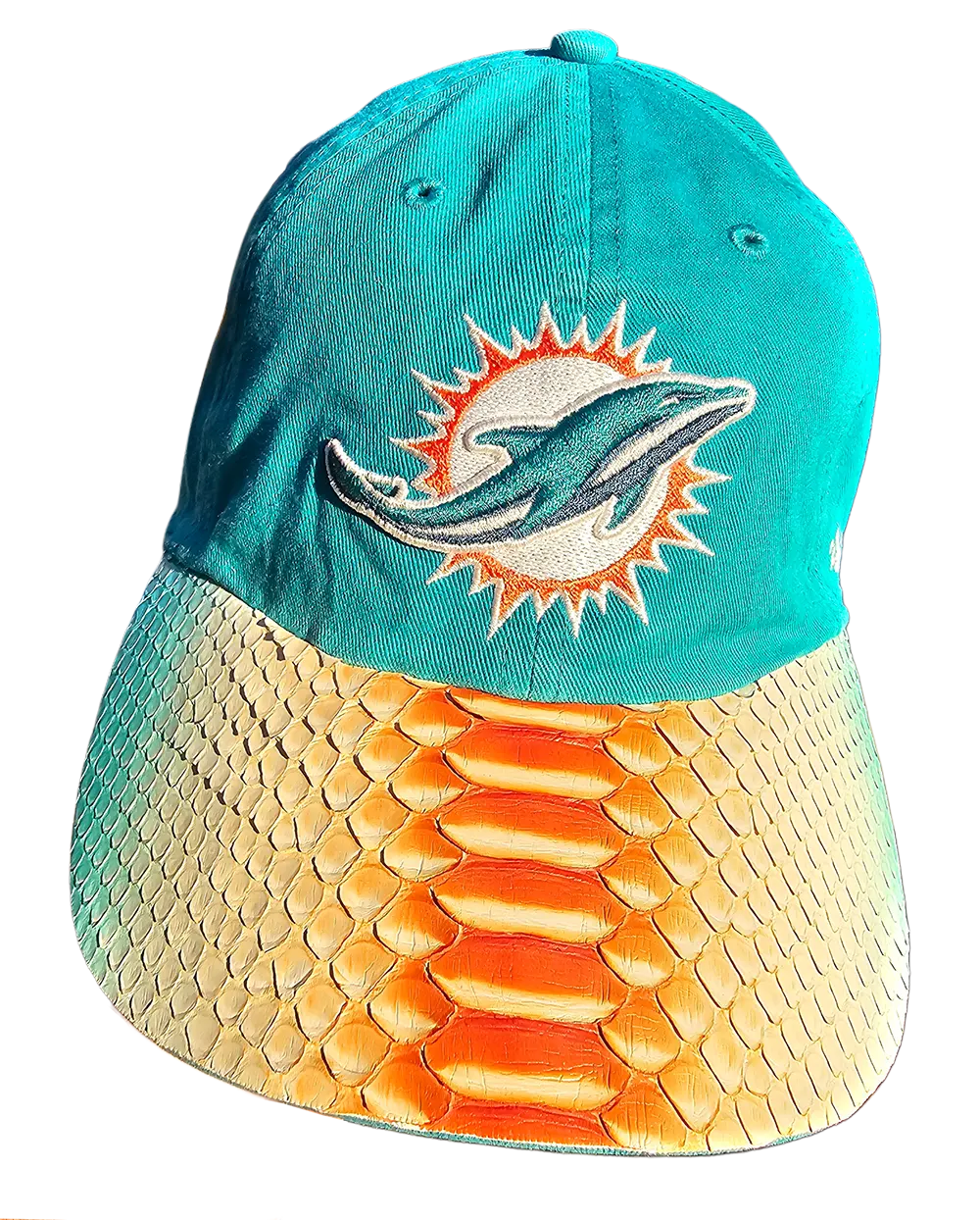 '47 Python CLEAN UP ADJUSTABLE Cap / Aqua - Image 4