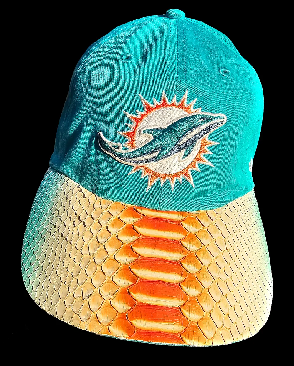 '47 Python CLEAN UP ADJUSTABLE Cap / Aqua - Image 5