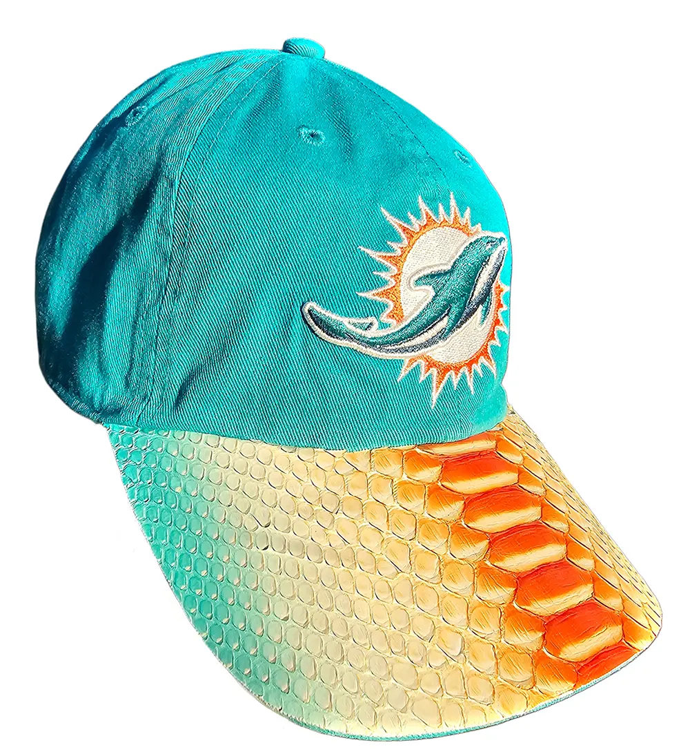 '47 Python CLEAN UP ADJUSTABLE Cap / Aqua - Image 8