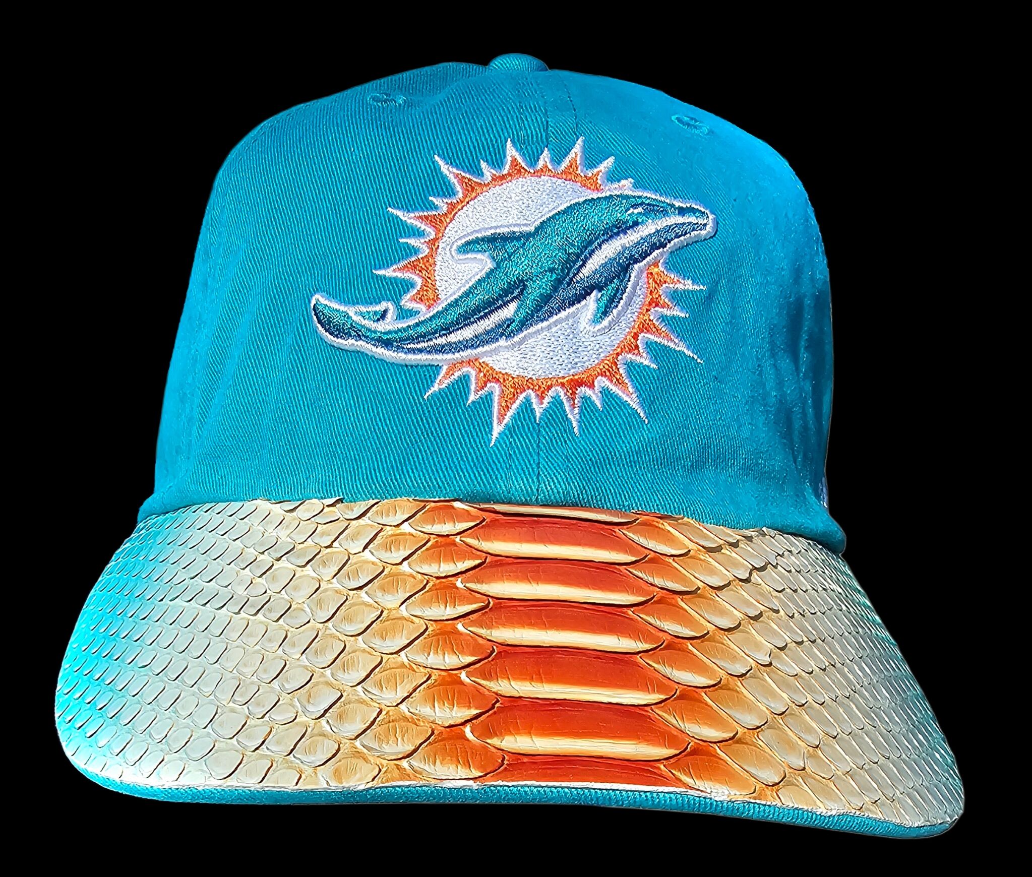 '47 Python CLEAN UP ADJUSTABLE Cap / Aqua - Image 3