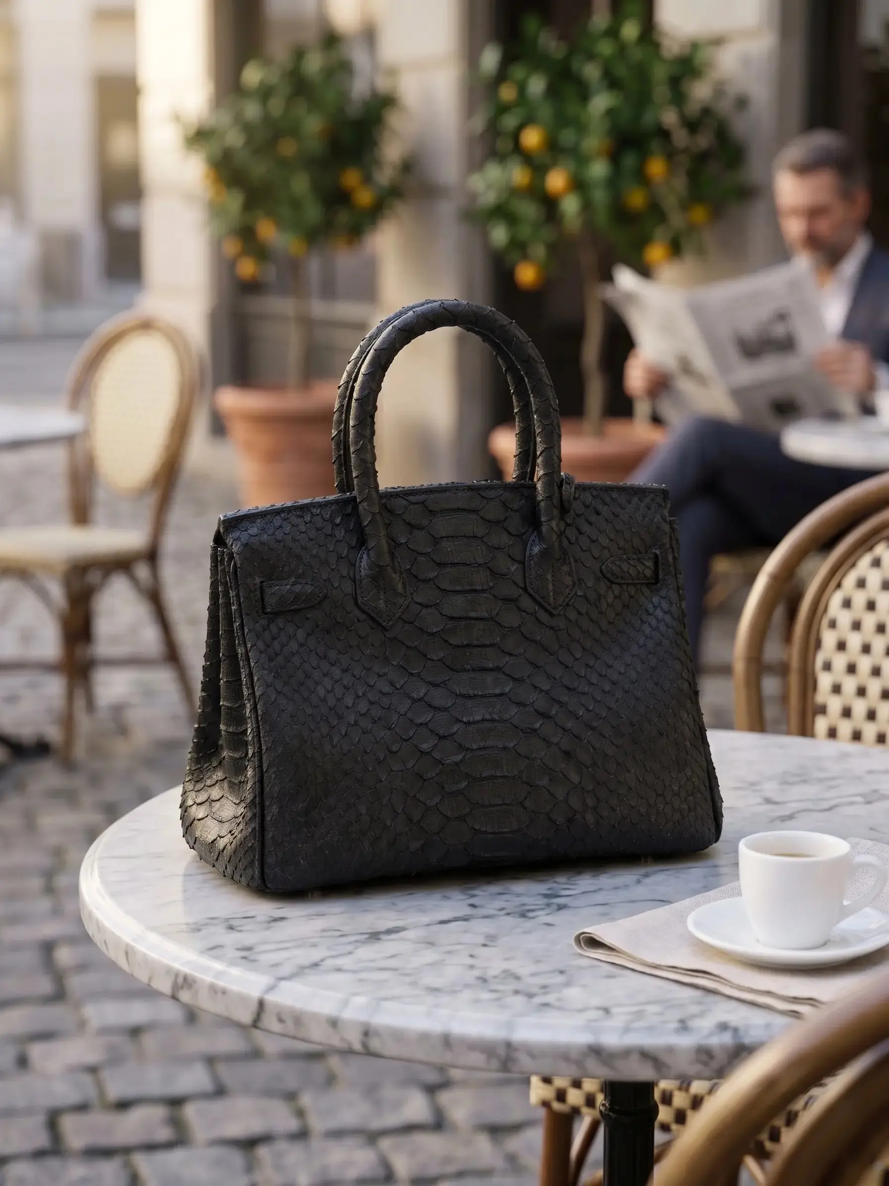 Lido Python City Bag - Image 12