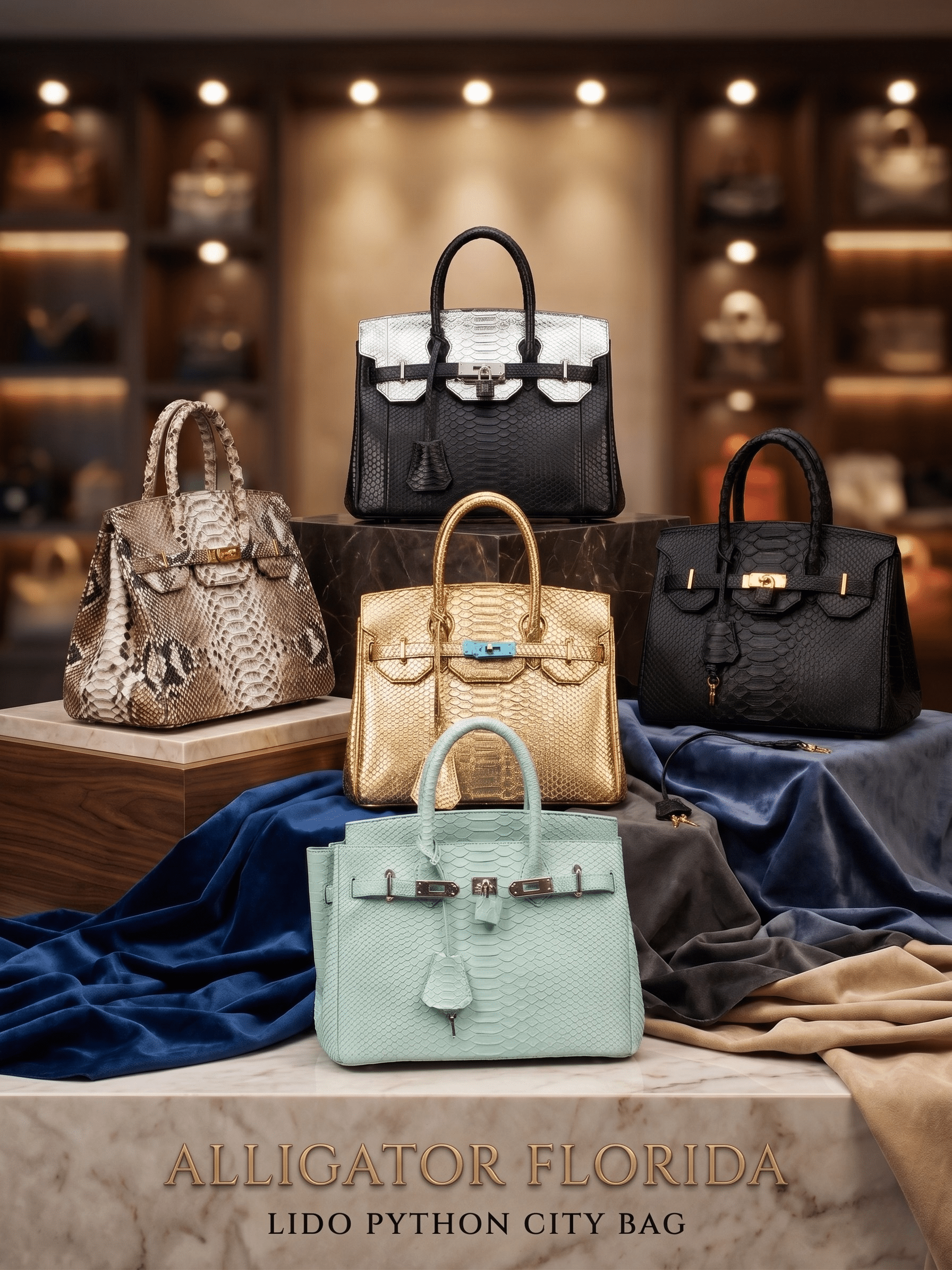 Lido Python City Bag