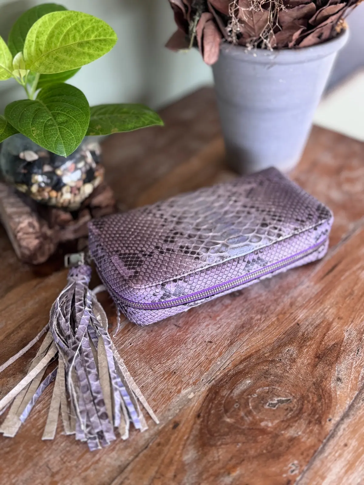 Authentic Python Wallet - Pastel Purple - Image 5